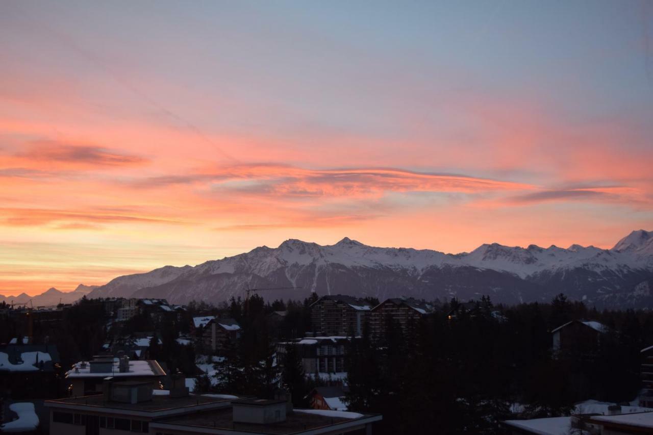 Appartement Superbe studio à Crans-Montana Extérieur photo